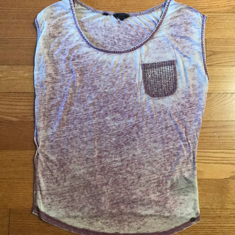 Guess T-shirt w/Sparkle Pocket